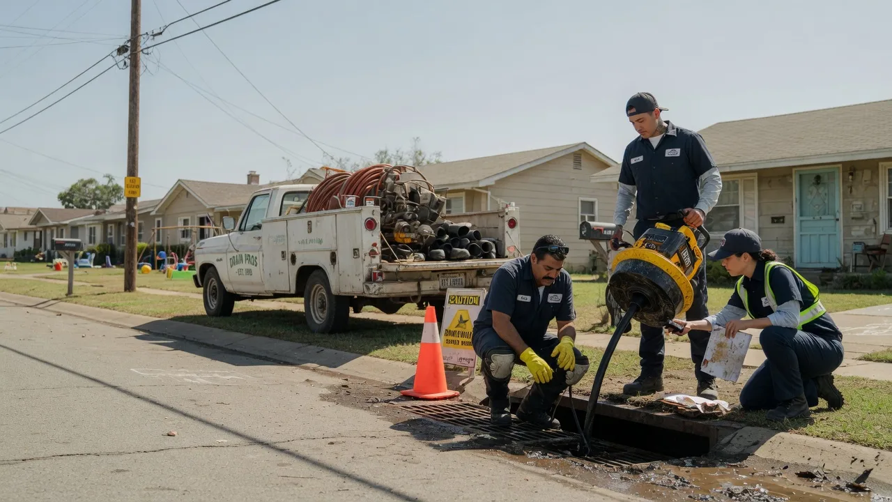 Drain Cleaning in Briscoe, TX near me